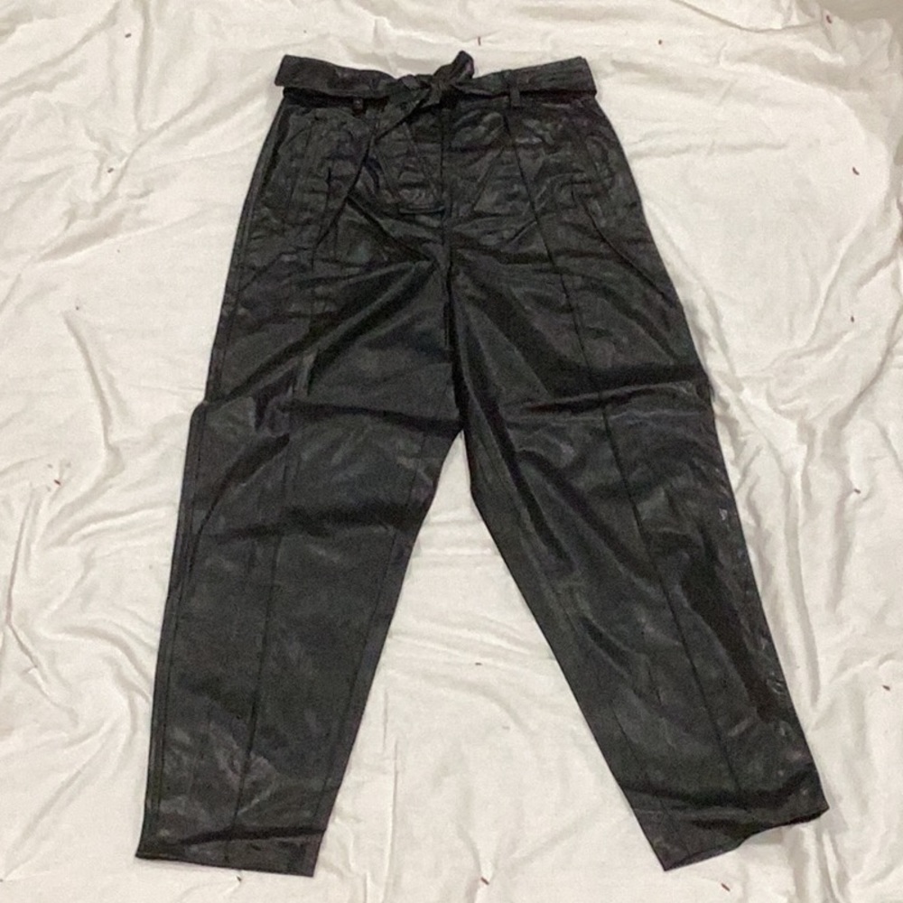 BlankNYC Black Leather Pants